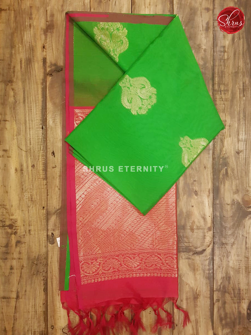Light Green & Pink - Kora Cotton - Shop on ShrusEternity.com