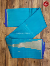Rama Blue & Blue - Kanchipuram Silk - Shop on ShrusEternity.com