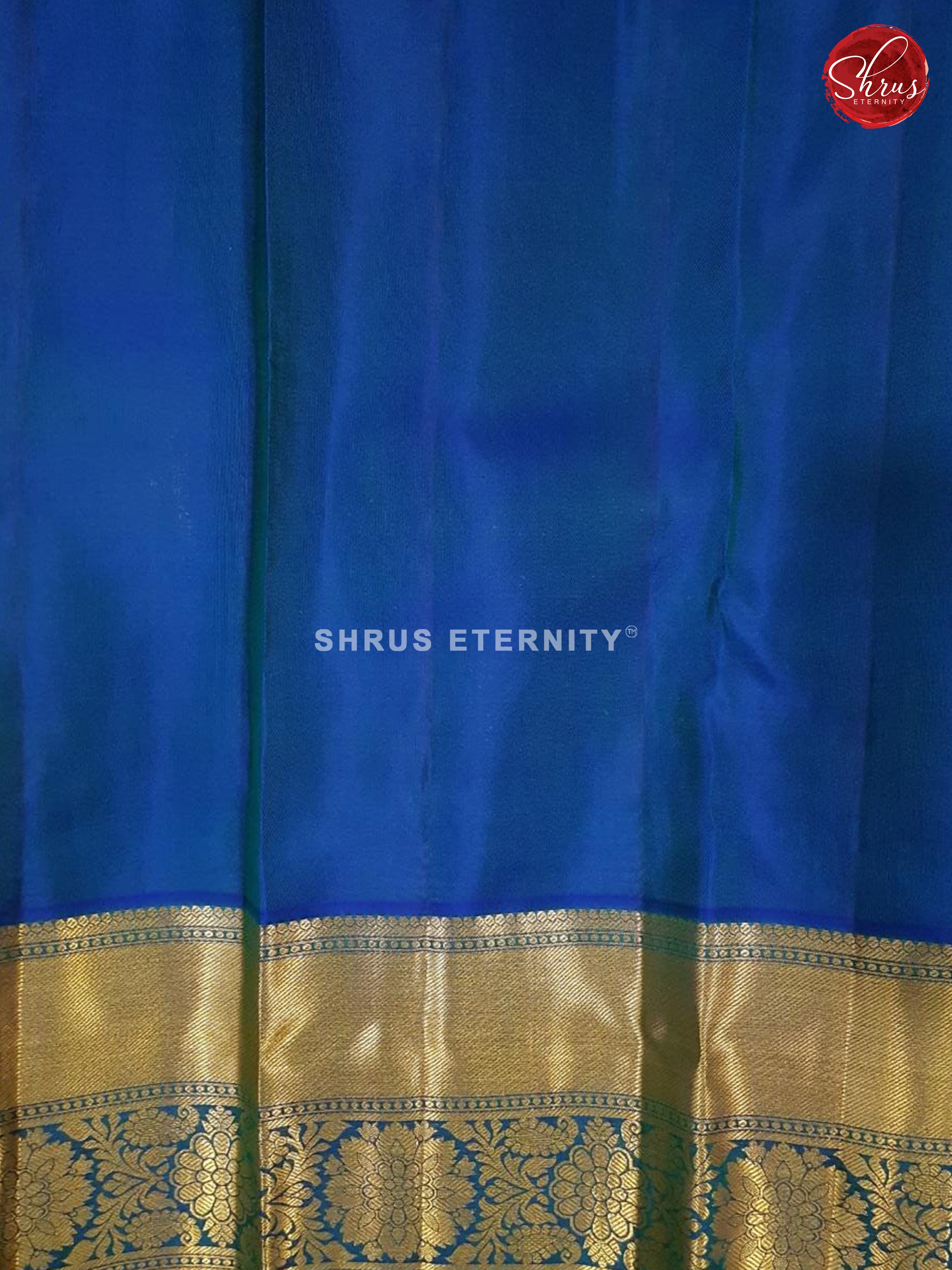 Green & Blue  - Kanchipuram Silk - Shop on ShrusEternity.com