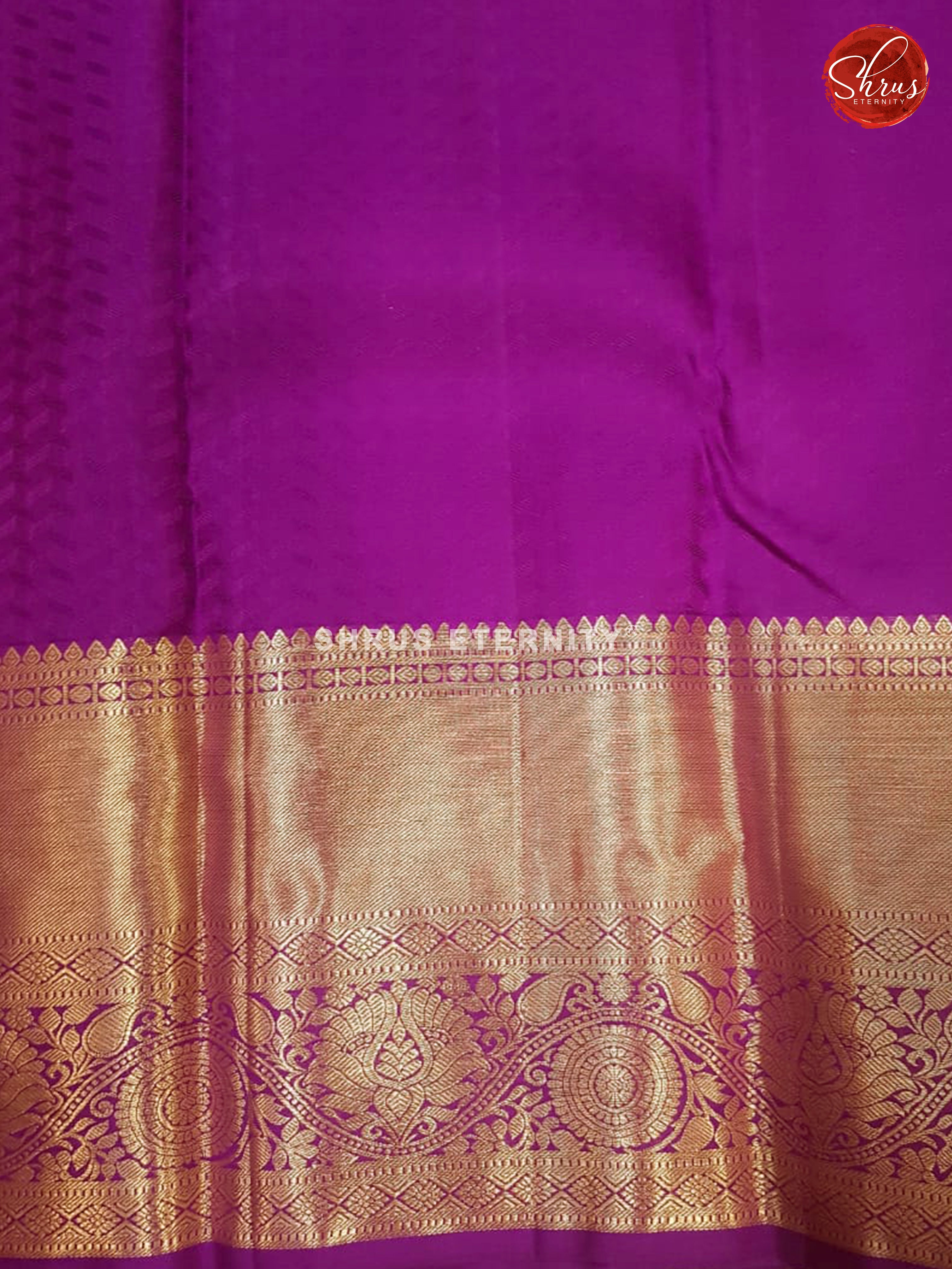 Pink & Purple - Kanchipuram Silk - Shop on ShrusEternity.com
