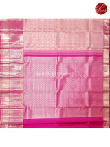 Baby Pink & Pink  - Kanchipuram Silk - Shop on ShrusEternity.com
