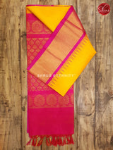 Yellow & Pink - Silk Cotton - Shop on ShrusEternity.com