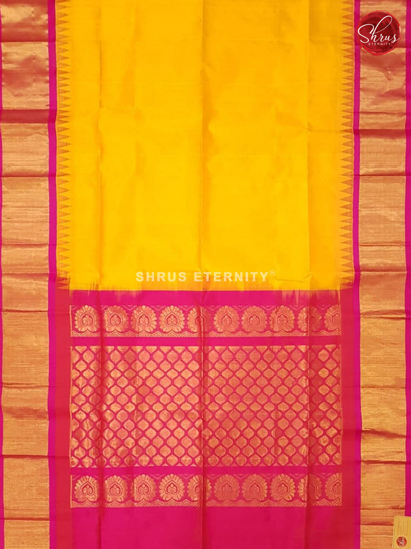 Yellow & Pink - Silk Cotton - Shop on ShrusEternity.com
