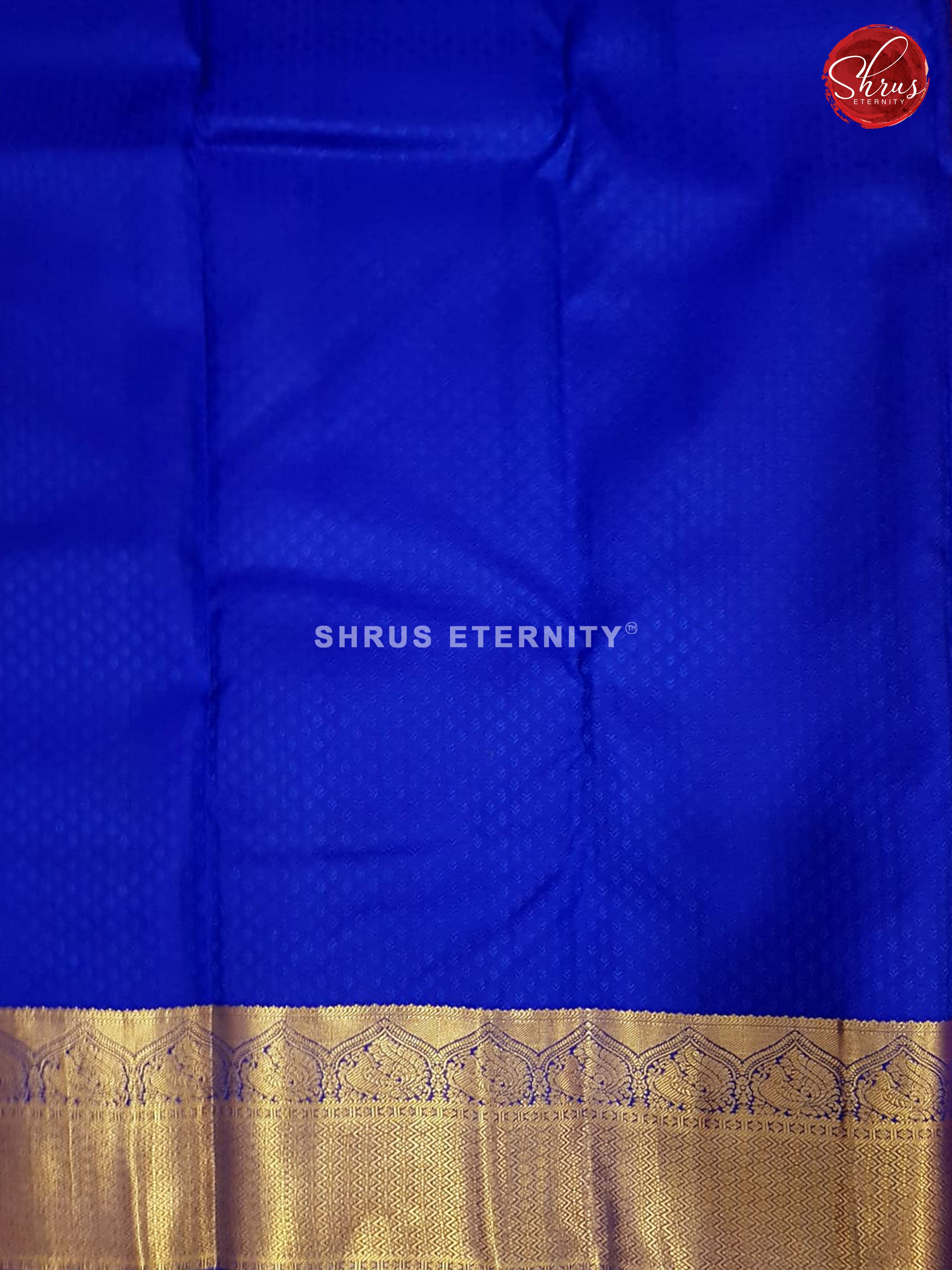 Pink & Blue  - Kanchipuram Silk - Shop on ShrusEternity.com