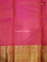 Green & Magenta Pink - Kanchipuram Silk - Shop on ShrusEternity.com