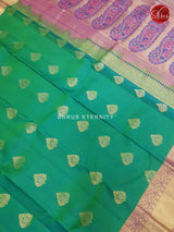 Green & Purple - Kanchipuram Silk - Shop on ShrusEternity.com