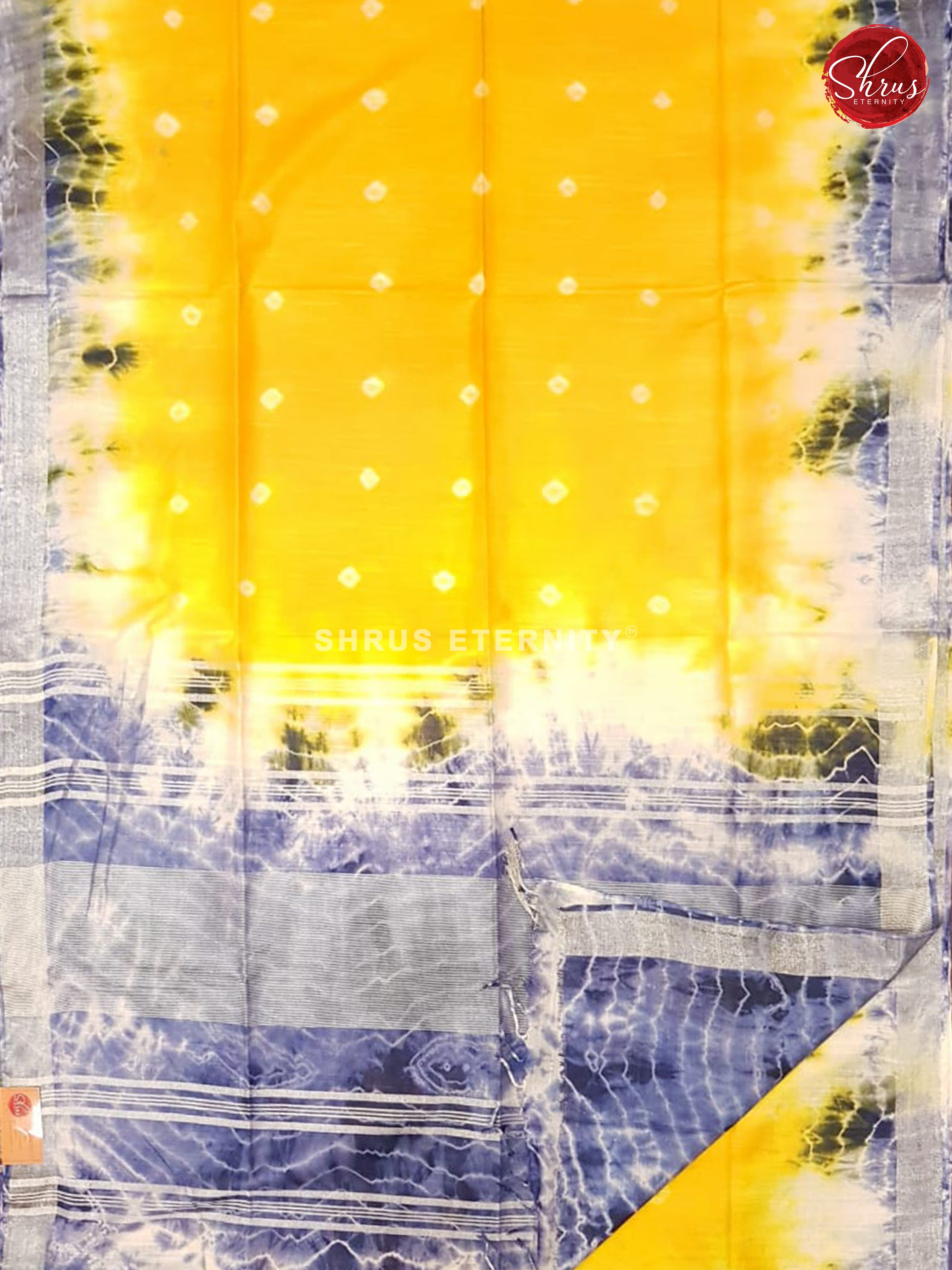 Yellow & Blue  - Shibori - Shop on ShrusEternity.com