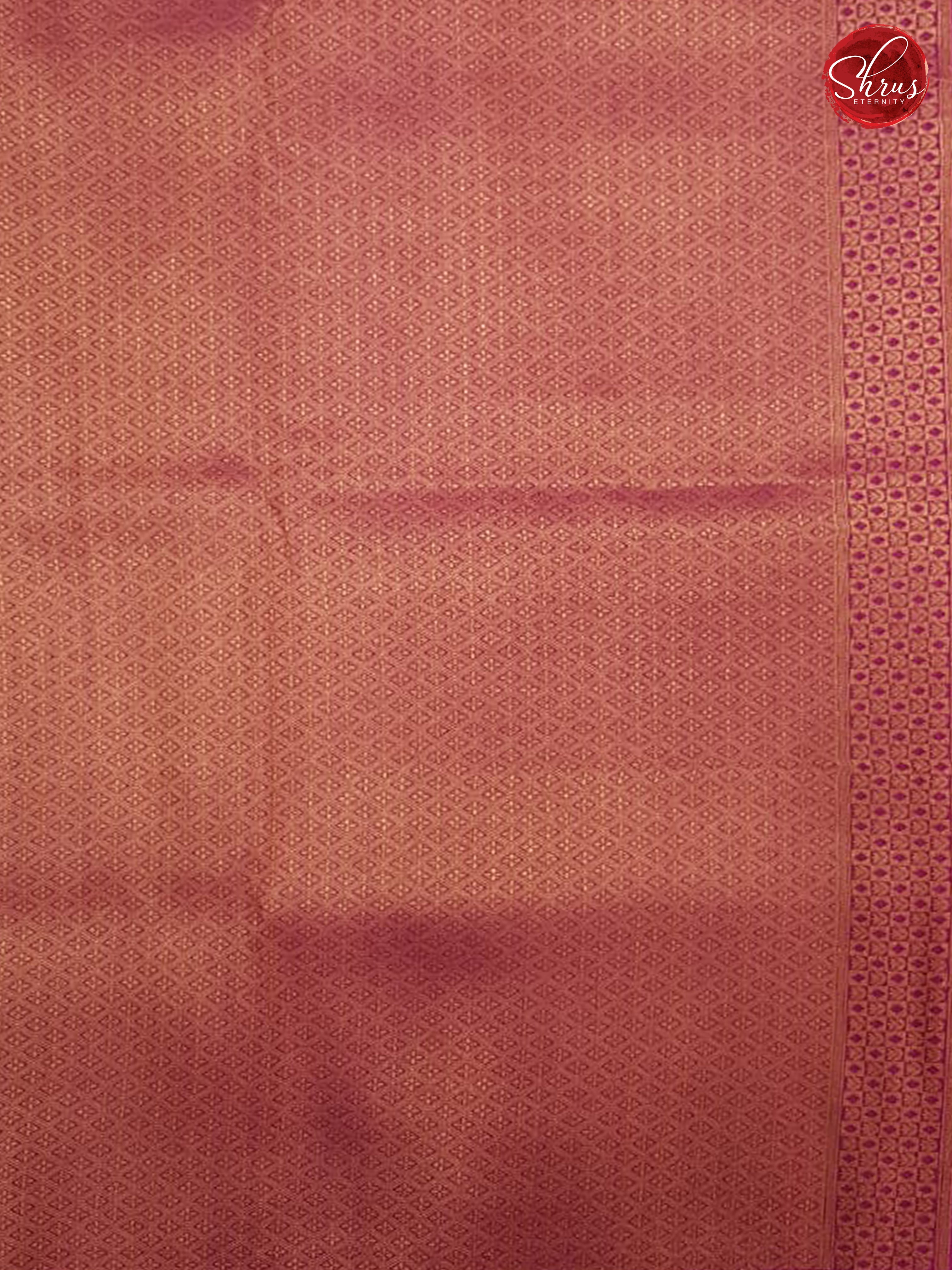 Dark Pink(Single Tone) - Semi Banarasi - Shop on ShrusEternity.com