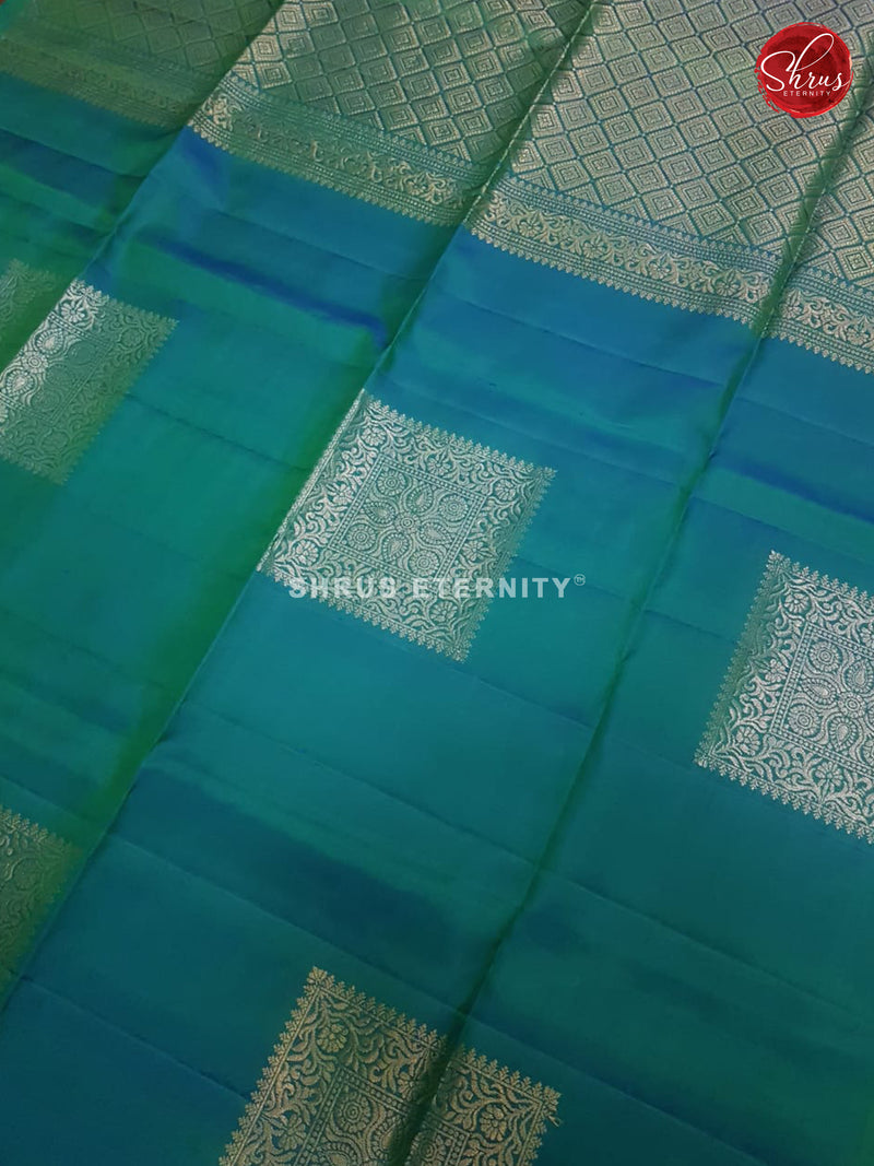 Peacock Blue (Single Tone) - Soft Silk - Shop on ShrusEternity.com