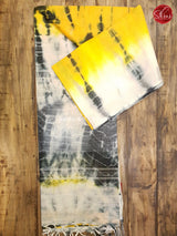 Yellow , Black & White - Shibori - Shop on ShrusEternity.com