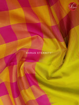 Parrot Green & Pink, Yellow - Soft Silk - Shop on ShrusEternity.com