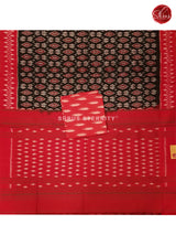 Black & Red - Ikkat Cotton - Shop on ShrusEternity.com