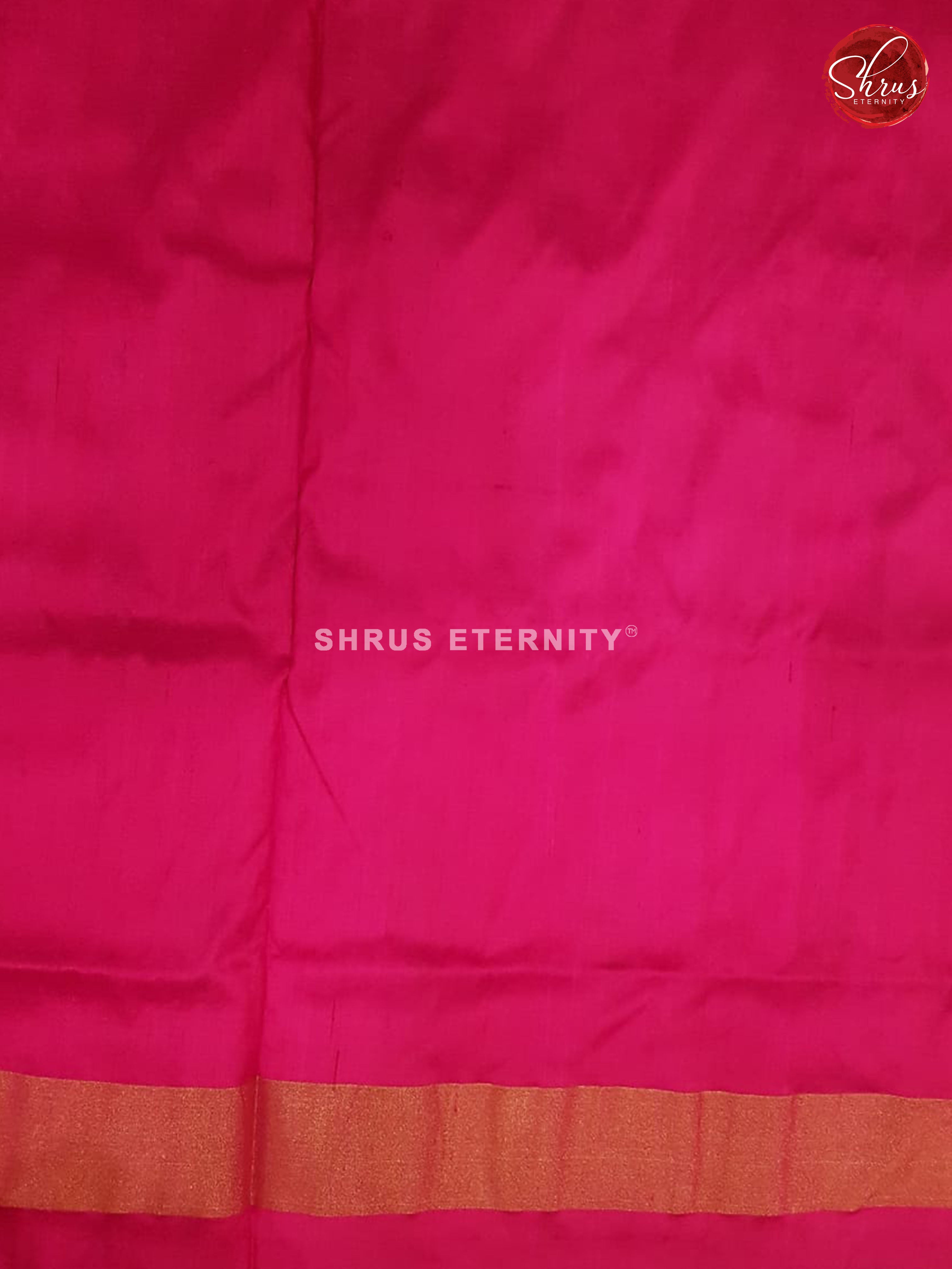 Sky Blue & Pink - Ikkat Silk - Shop on ShrusEternity.com