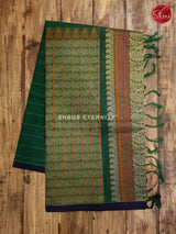 Green(Single Tone) - Kanchi Cotton - Shop on ShrusEternity.com