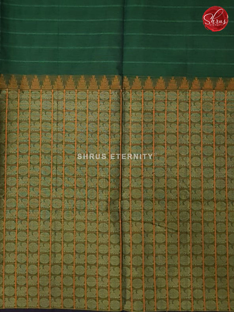 Green(Single Tone) - Kanchi Cotton - Shop on ShrusEternity.com