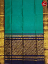 Teal green & Blue - Silk Cotton - Shop on ShrusEternity.com