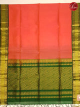 Orange & Green - Silk Cotton - Shop on ShrusEternity.com
