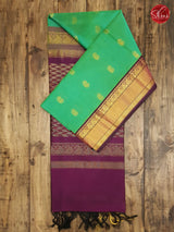 Sea Green & Purple - Silk Cotton - Shop on ShrusEternity.com