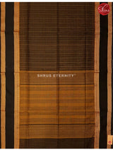 Black& Mustard Orange  - Silk Cotton - Shop on ShrusEternity.com