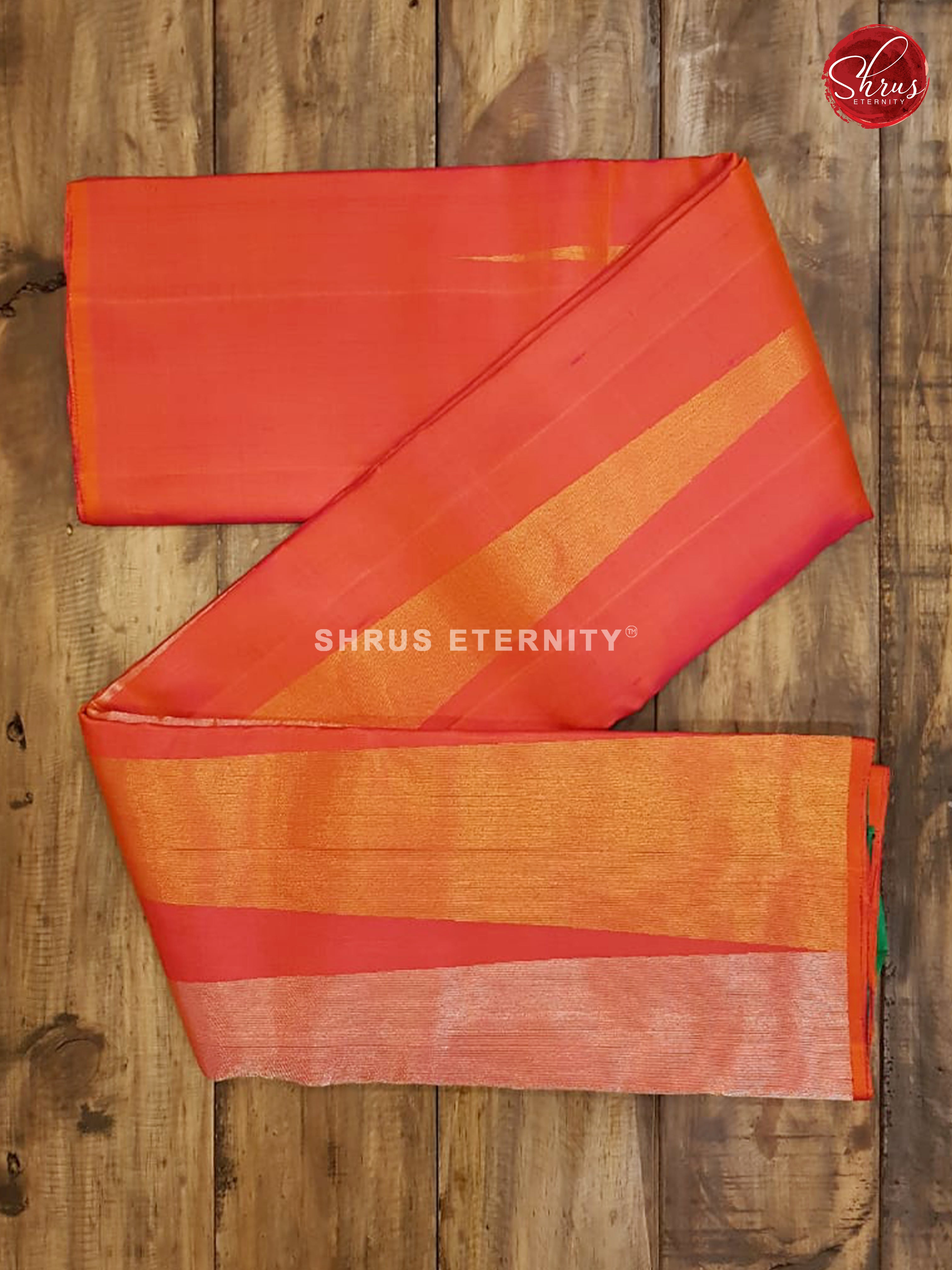 Orange & Green - Soft Silk - Shop on ShrusEternity.com