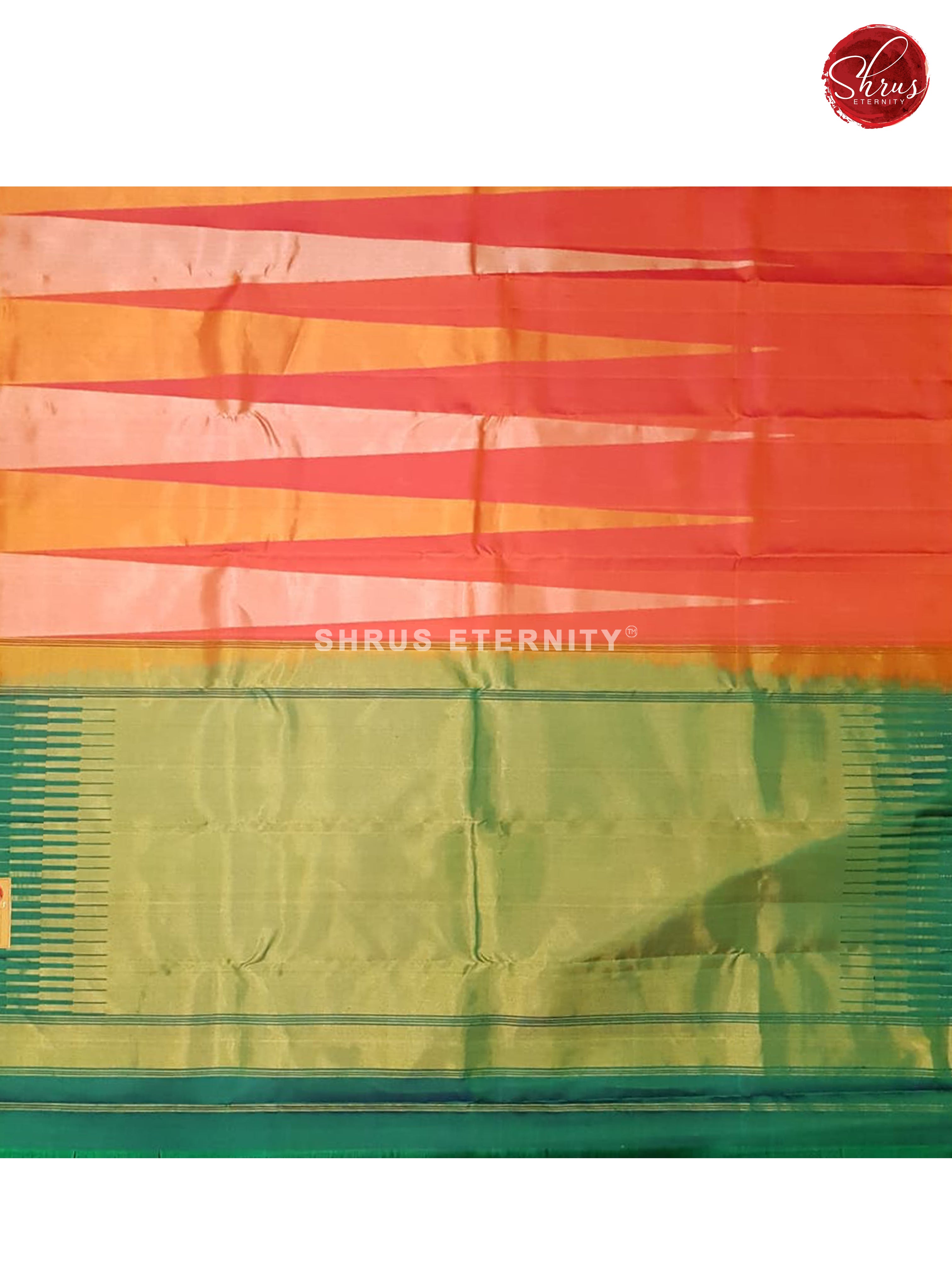 Orange & Green - Soft Silk - Shop on ShrusEternity.com