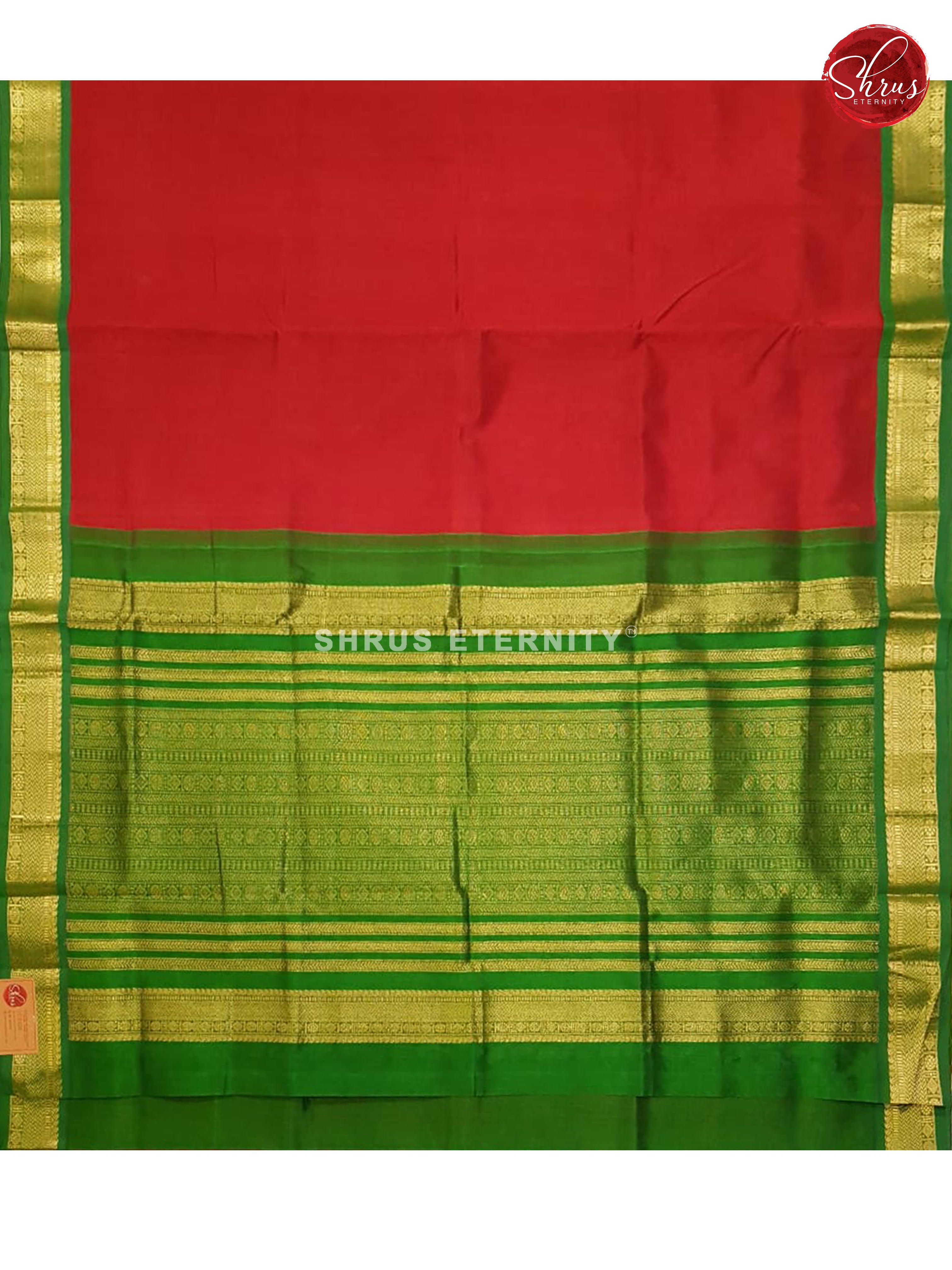 Red & Green - Silk Cotton - Shop on ShrusEternity.com