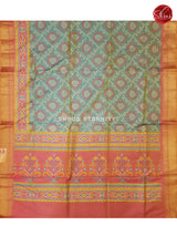 Light Blue & Pink - Semi Patola - Shop on ShrusEternity.com