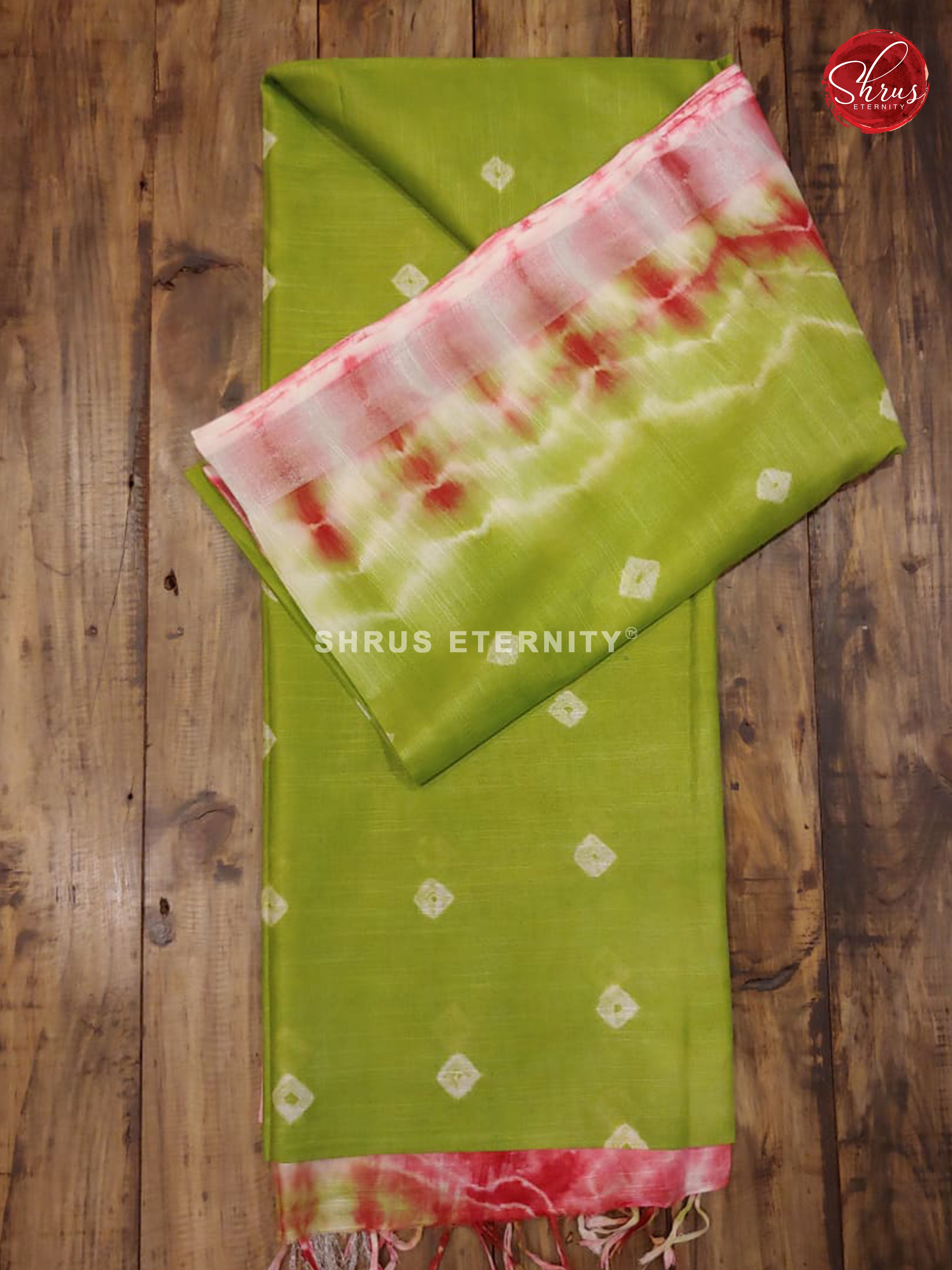 Green & Red - Shibori - Shop on ShrusEternity.com