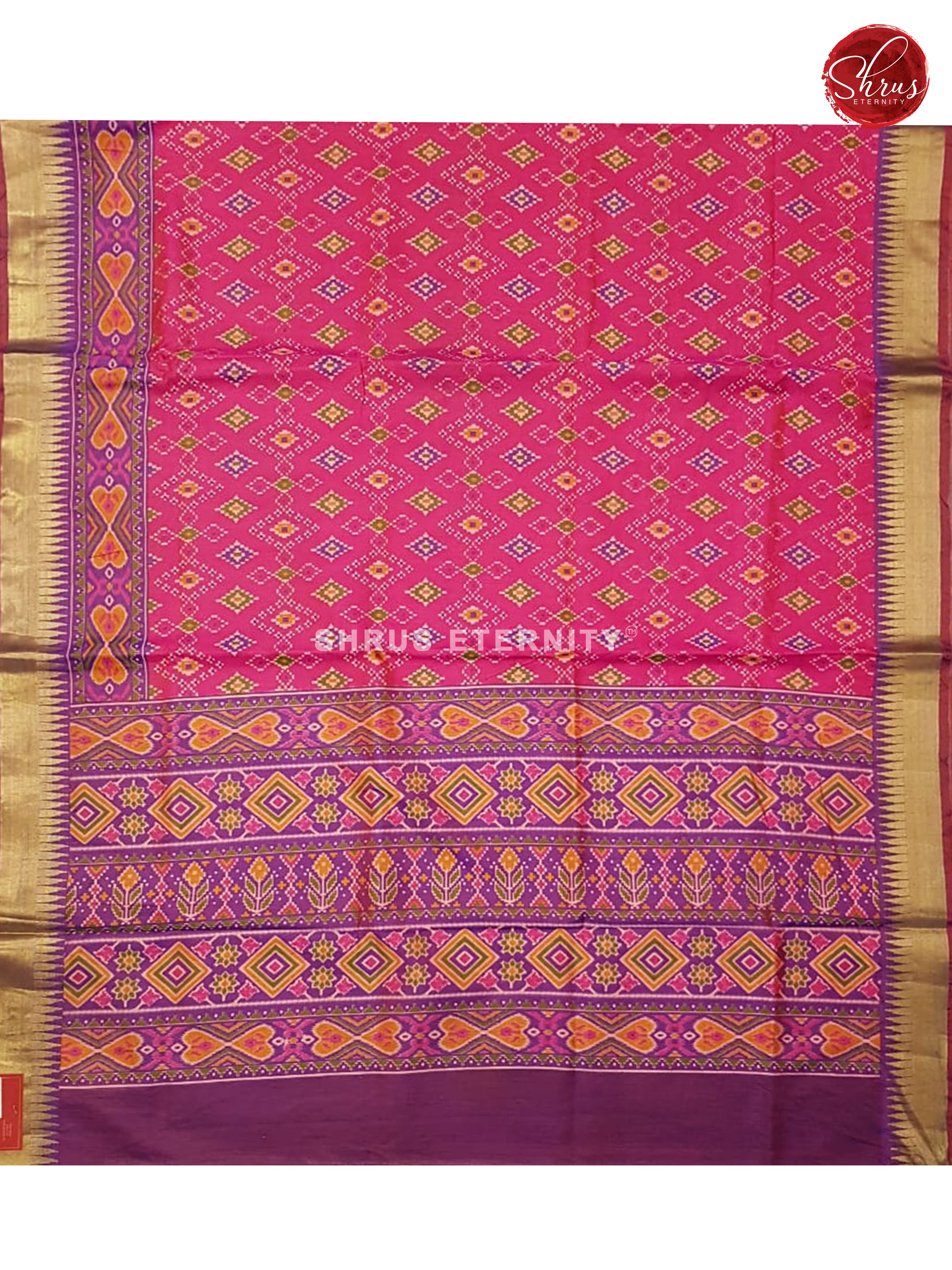 Pink & Lavender - Semi Patola - Shop on ShrusEternity.com