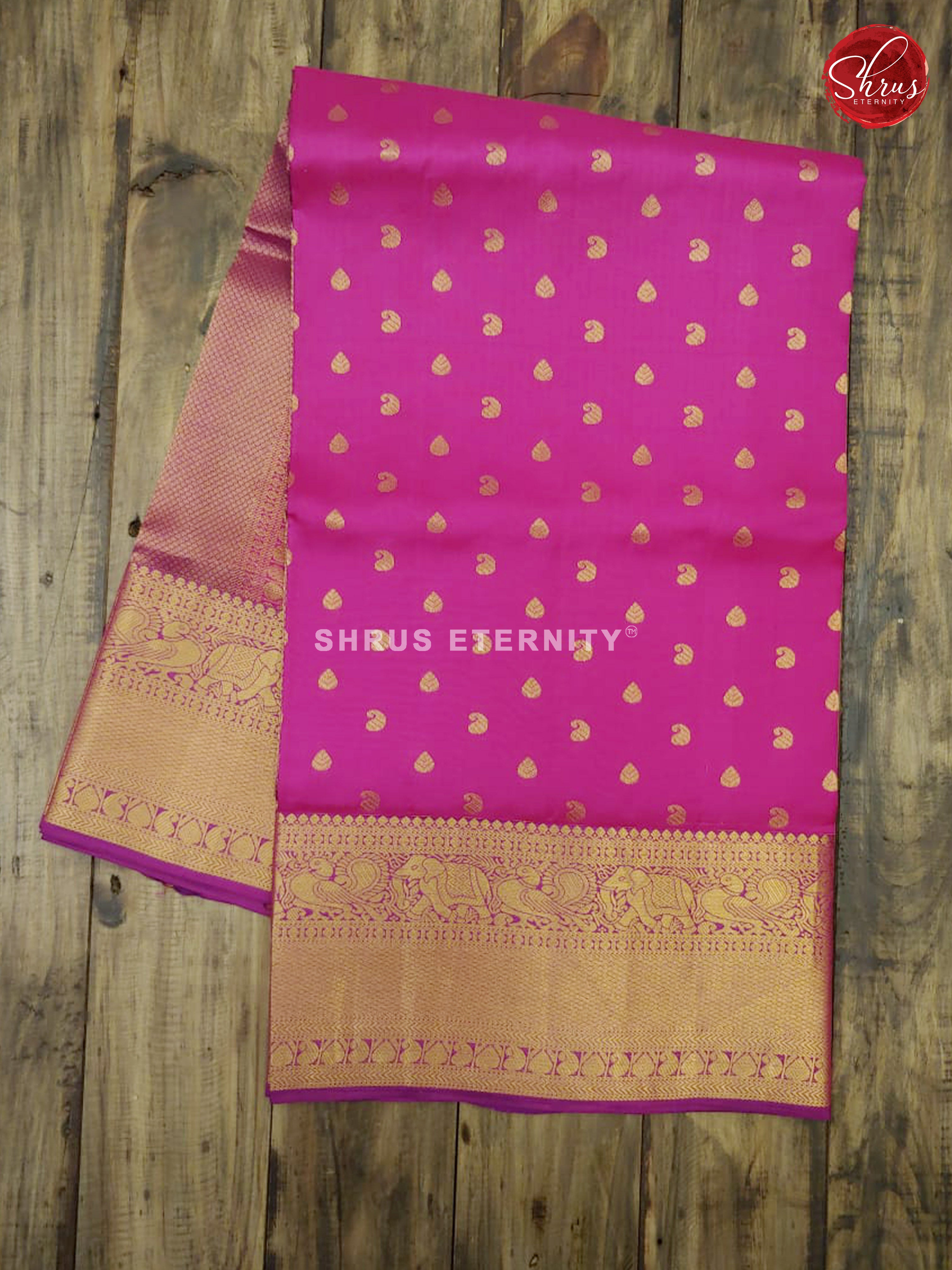 Rani pink & Majenta - Soft Silk - Shop on ShrusEternity.com