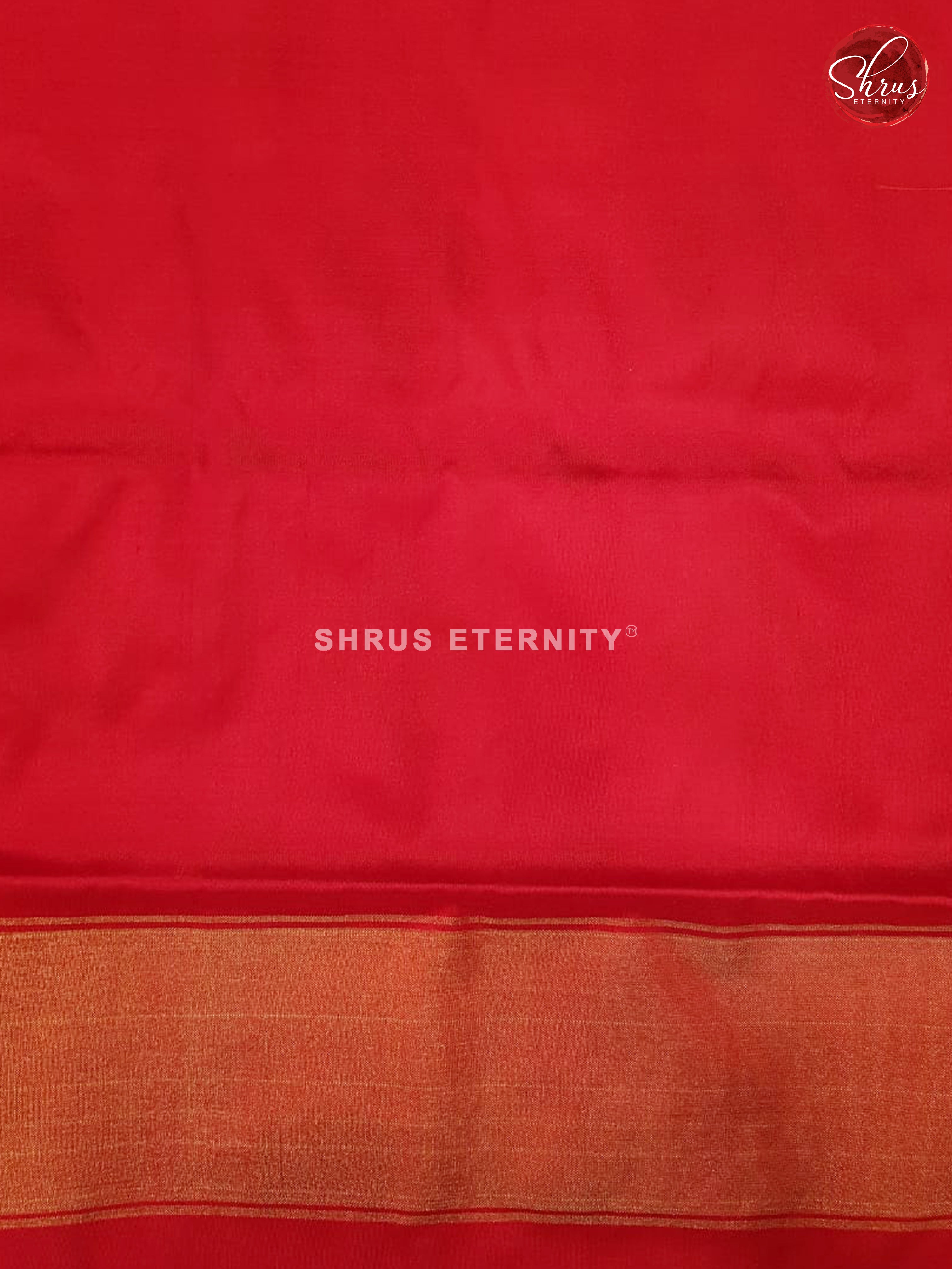 Yellow & Red - Ikkat Silk - Shop on ShrusEternity.com