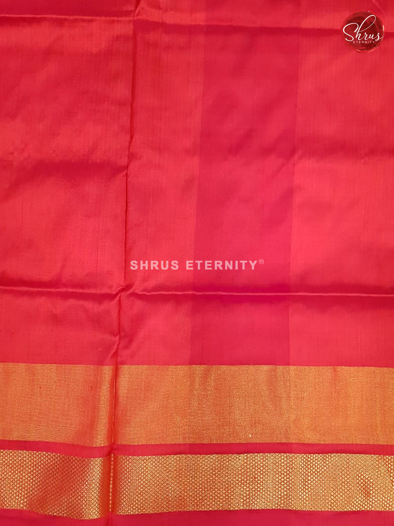 Purple & Red - Ikkat Silk - Shop on ShrusEternity.com