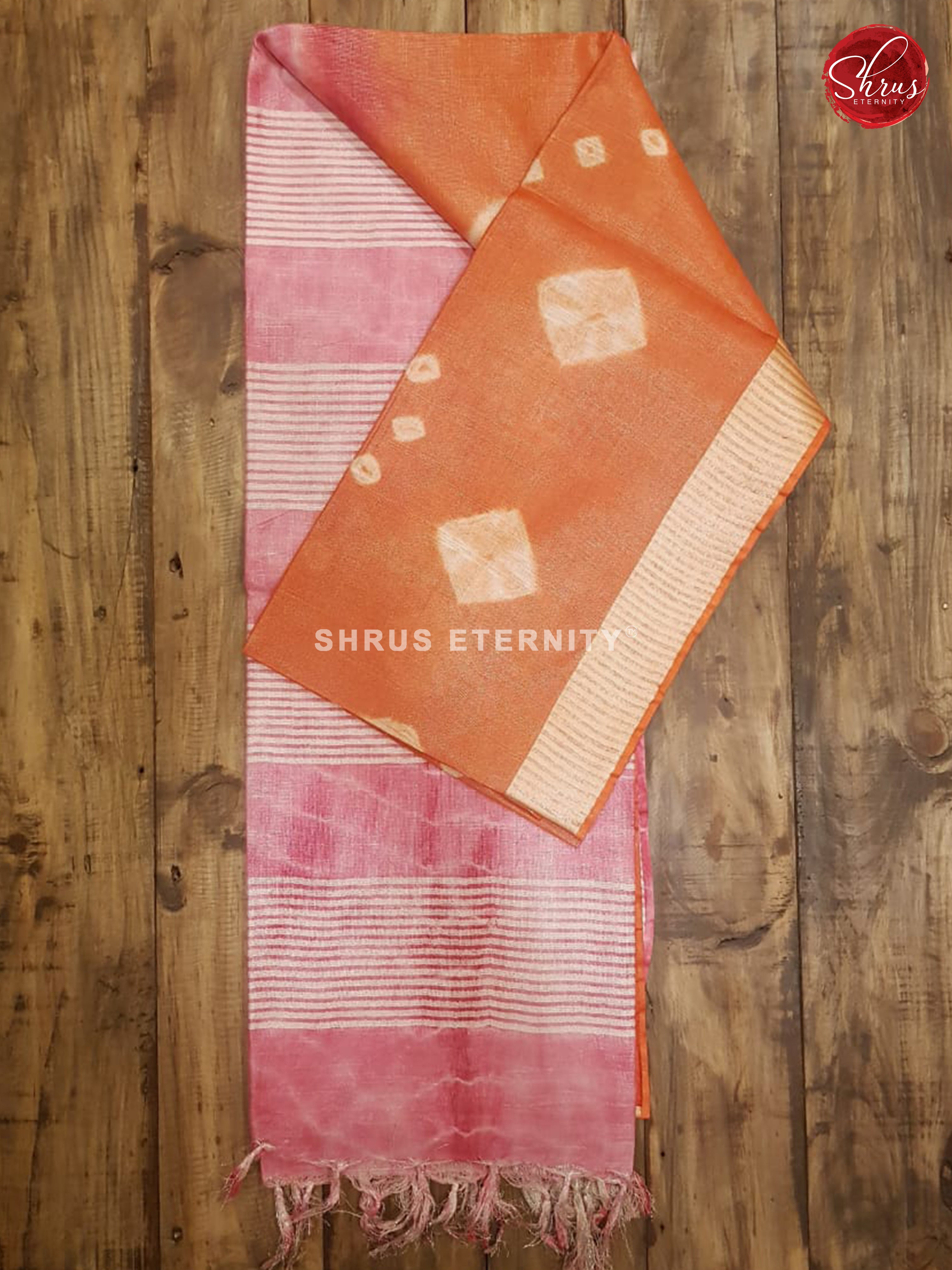 BRICK ORANGE & PINK -  SHIBORI - Shop on ShrusEternity.com