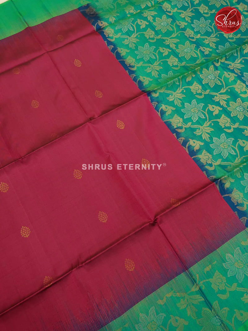 Maroon & Teal - Soft Silk - Shop on ShrusEternity.com