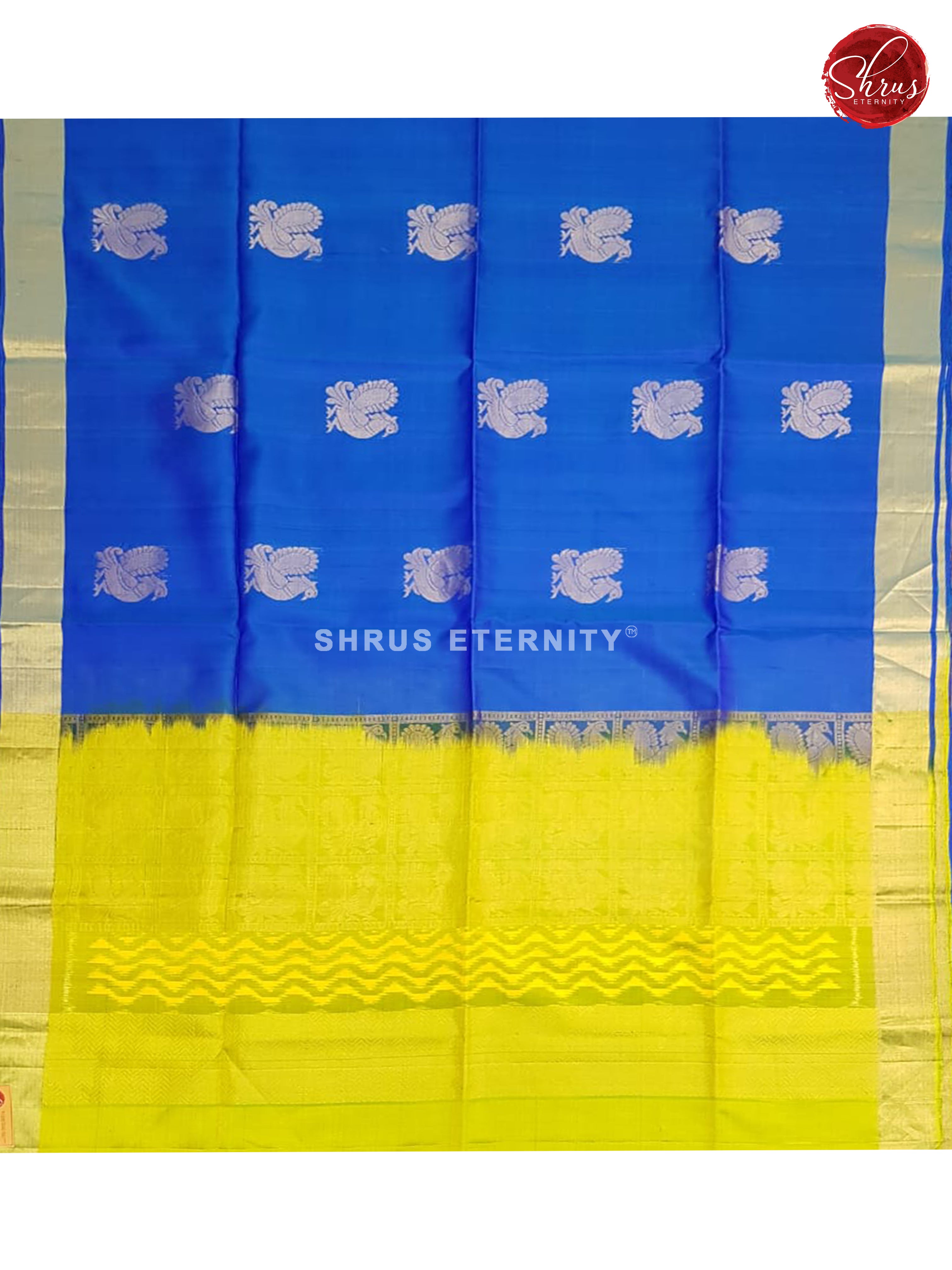 Blue & Yellow - Soft Silk - Shop on ShrusEternity.com