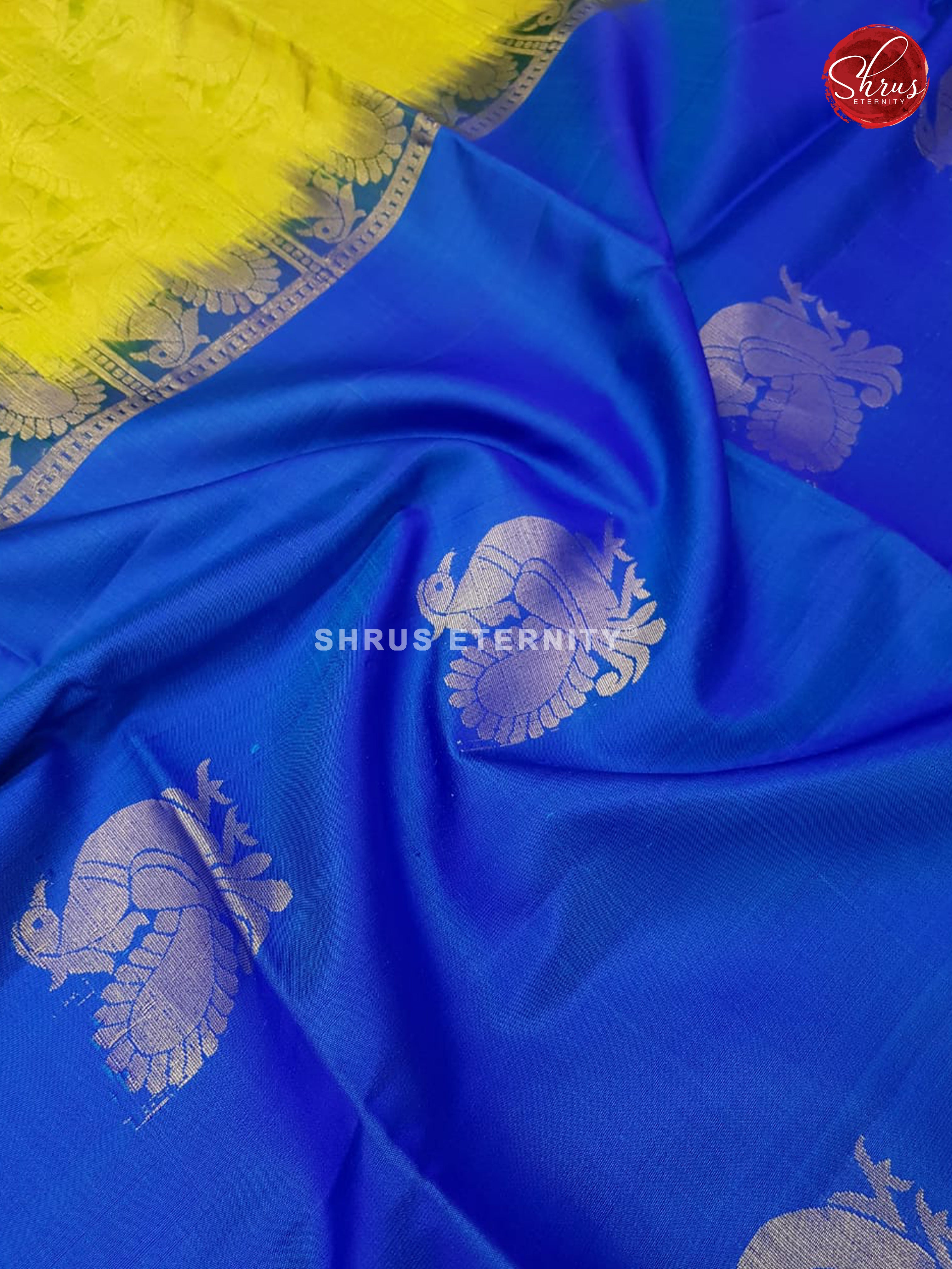 Blue & Yellow - Soft Silk - Shop on ShrusEternity.com