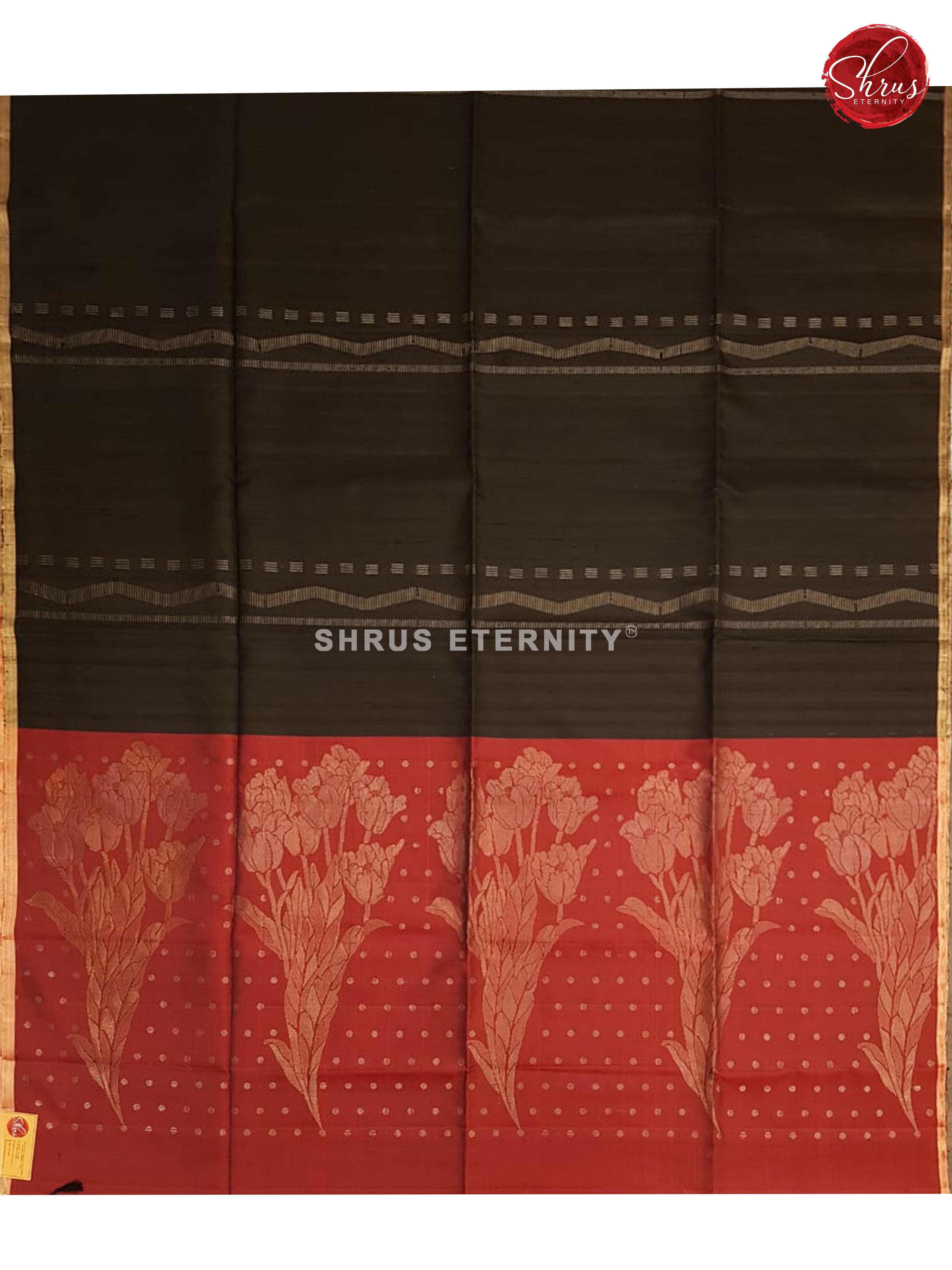 Black & Maroon - Soft Silk - Shop on ShrusEternity.com