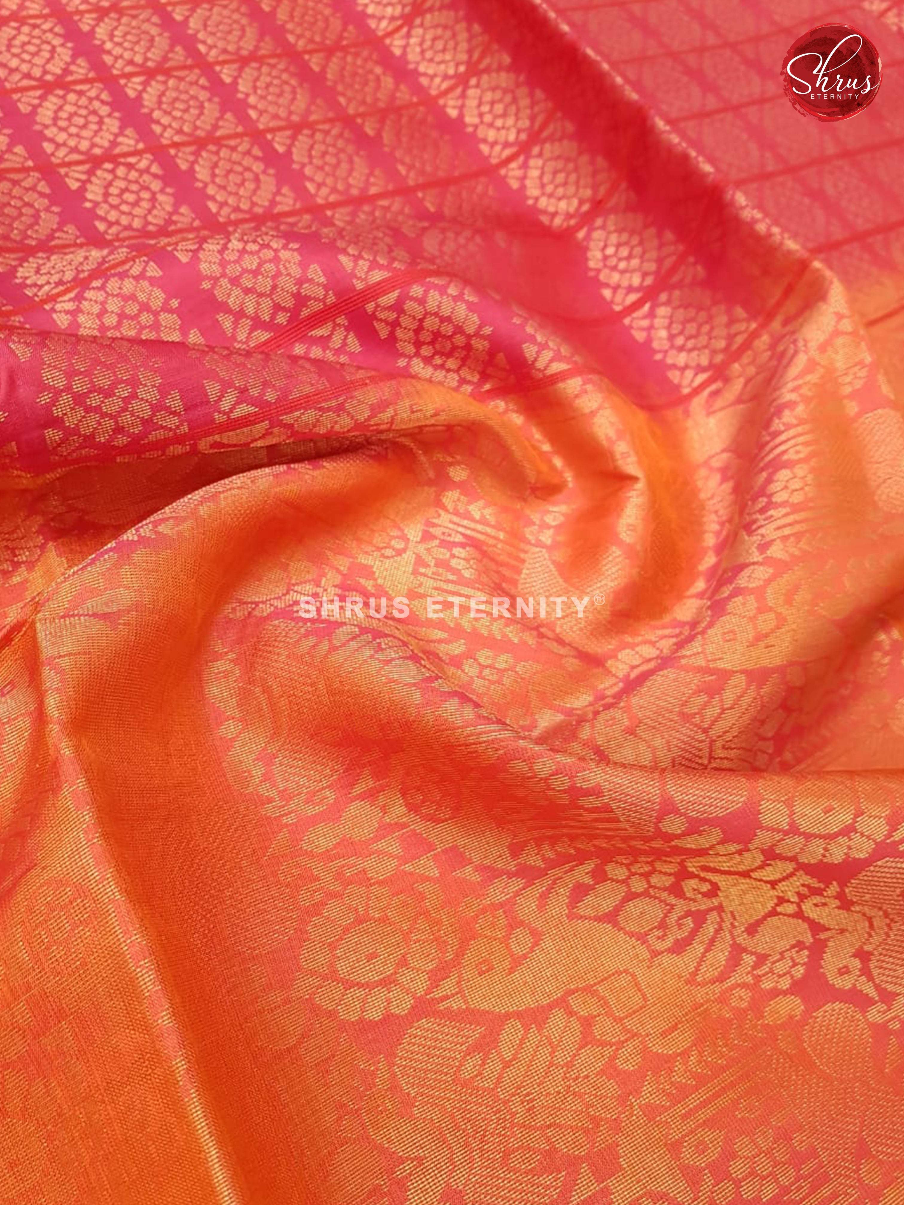 Peal Orange & Pink - Soft Silk - Shop on ShrusEternity.com