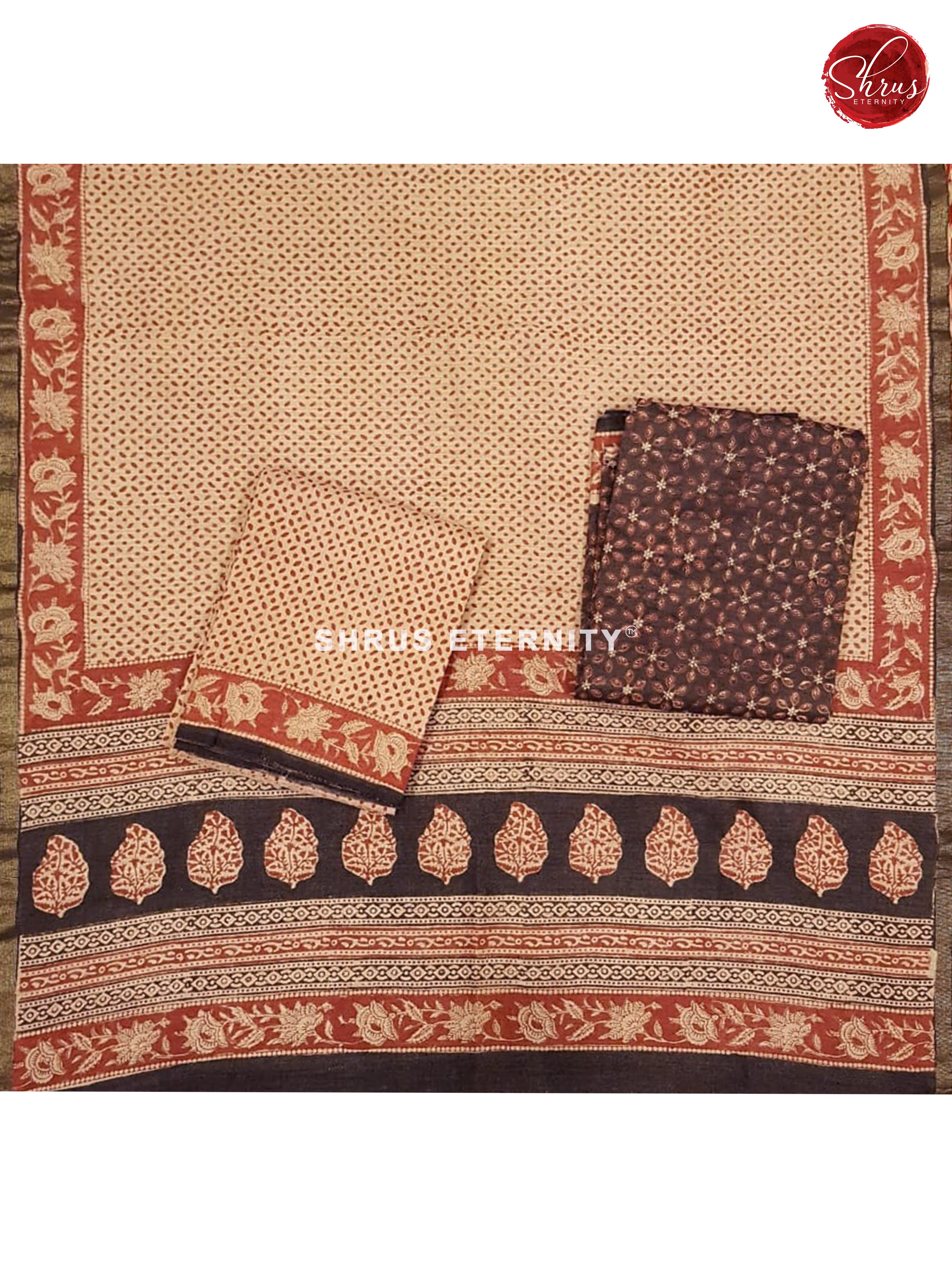 Black & Brick - Khadi Salwar Cotton - Shop on ShrusEternity.com