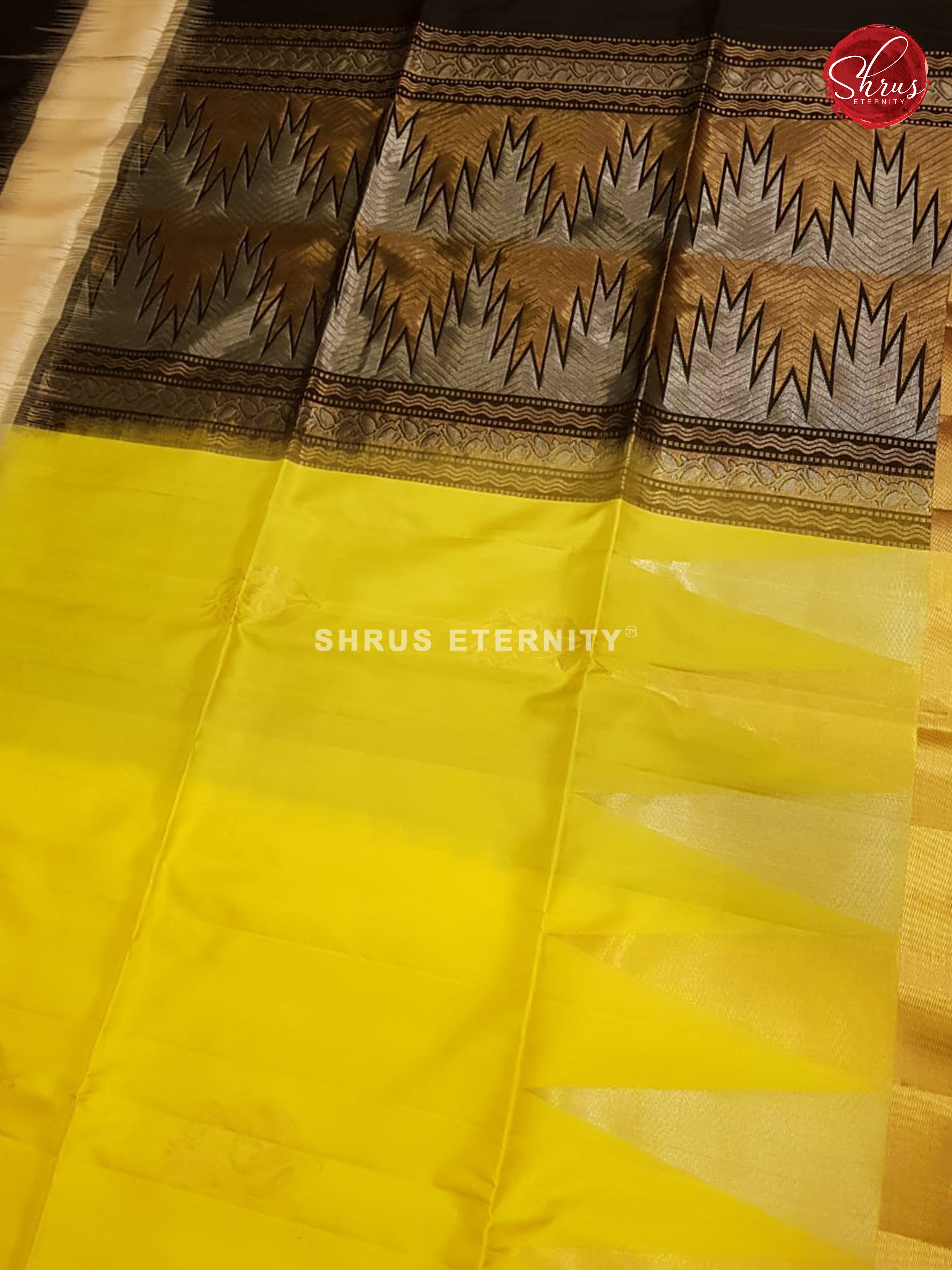 Lime Yellow & Black - Soft Silk - Shop on ShrusEternity.com