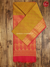 Mustard & Red - Kora Cotton Silk - Shop on ShrusEternity.com