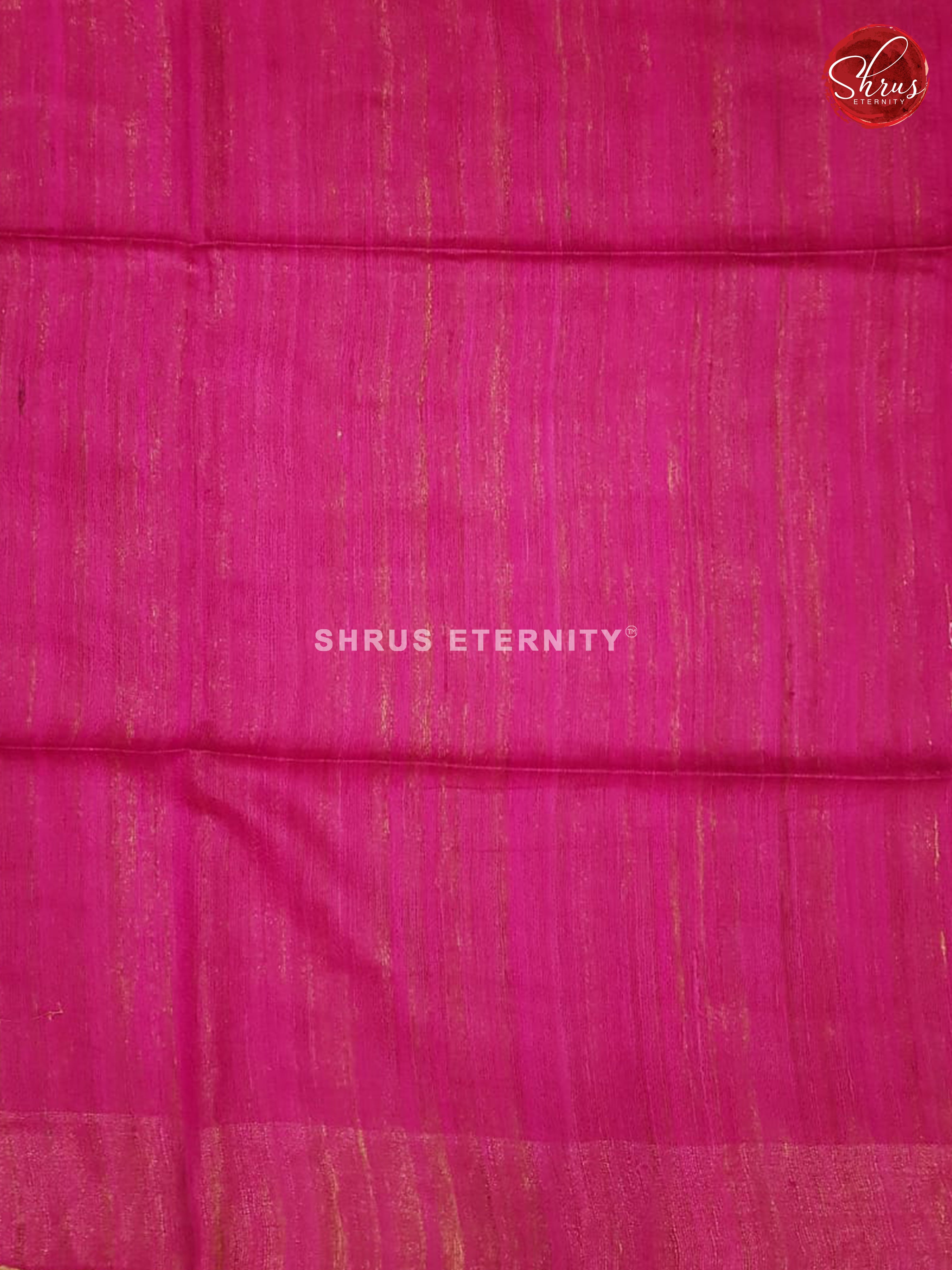 Beige & Pink - Tussar - Shop on ShrusEternity.com