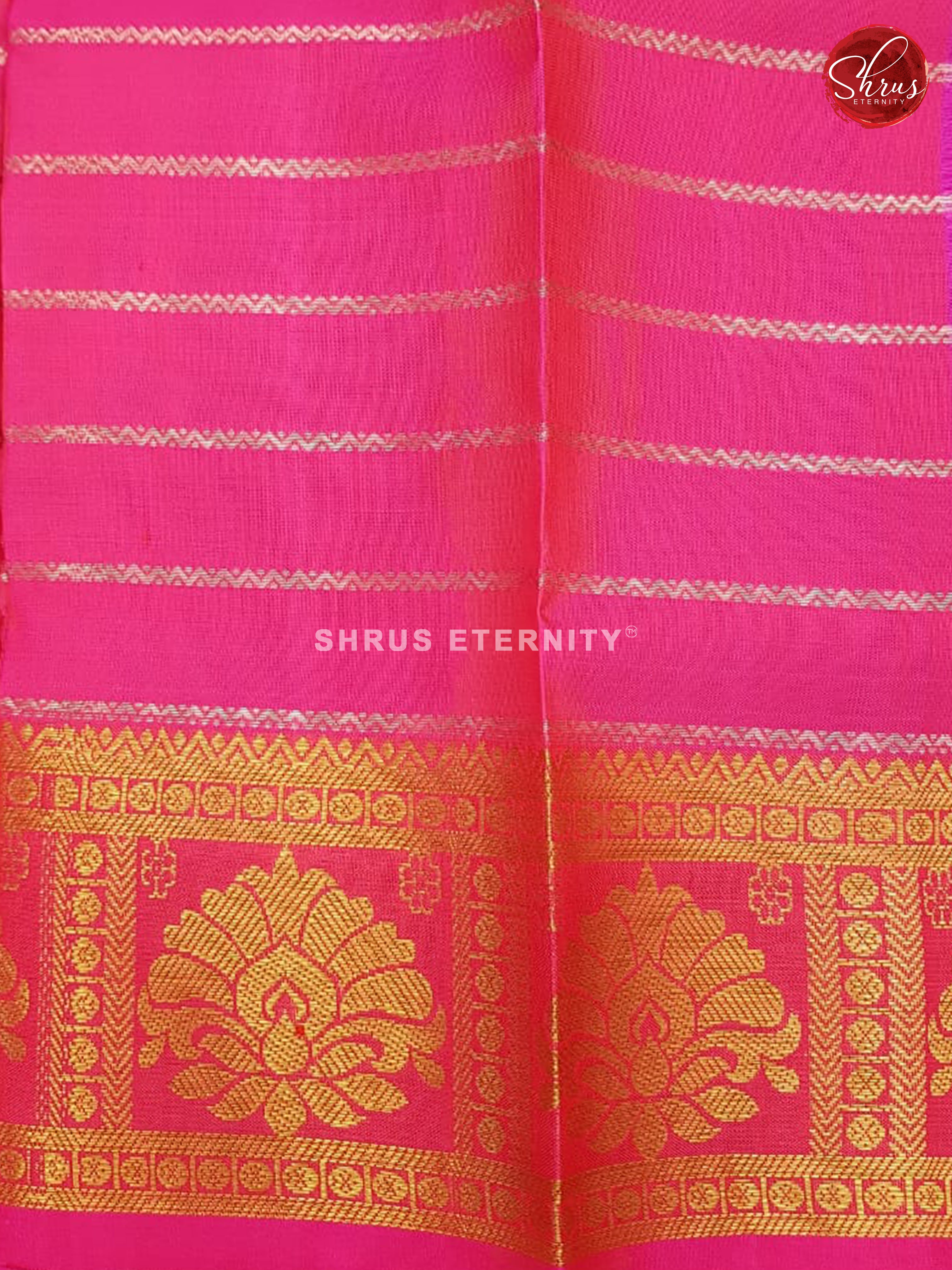 Pink & Purple - Pattu Pavadai 0-2 Years - Shop on ShrusEternity.com