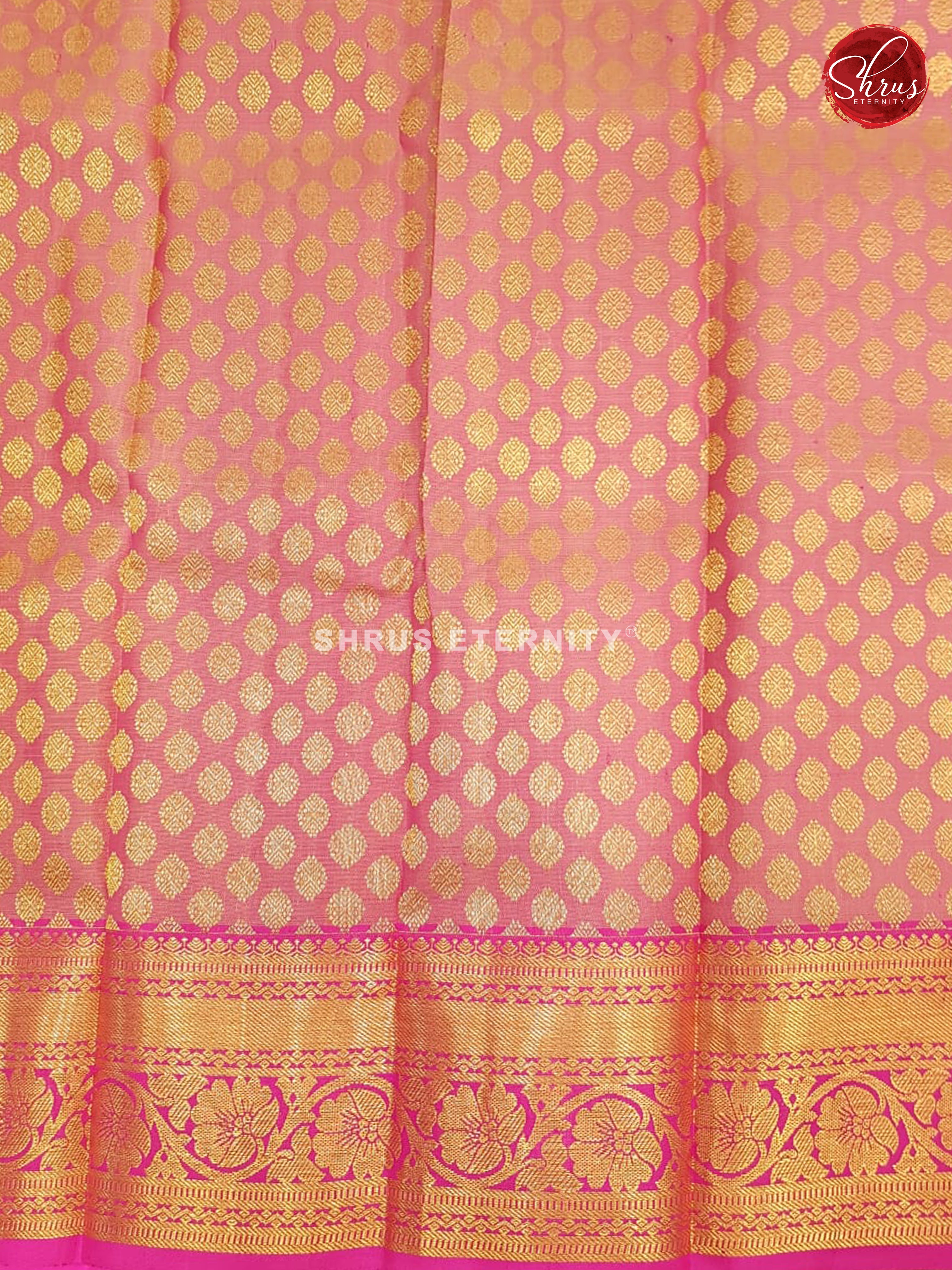 Pink & Onion Pink -Pattu Pavadai 0-2 Years - Shop on ShrusEternity.com