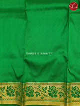 Green & Red - Pattu Pavadai 3-6 Years - Shop on ShrusEternity.com