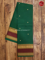 Green & Maroon - Chettinad Cotton - Shop on ShrusEternity.com
