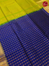 Blue  & Green - Silk Cotton - Shop on ShrusEternity.com