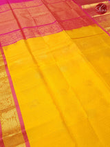 Mustard yellow & Pink - Silk Cotton - Shop on ShrusEternity.com