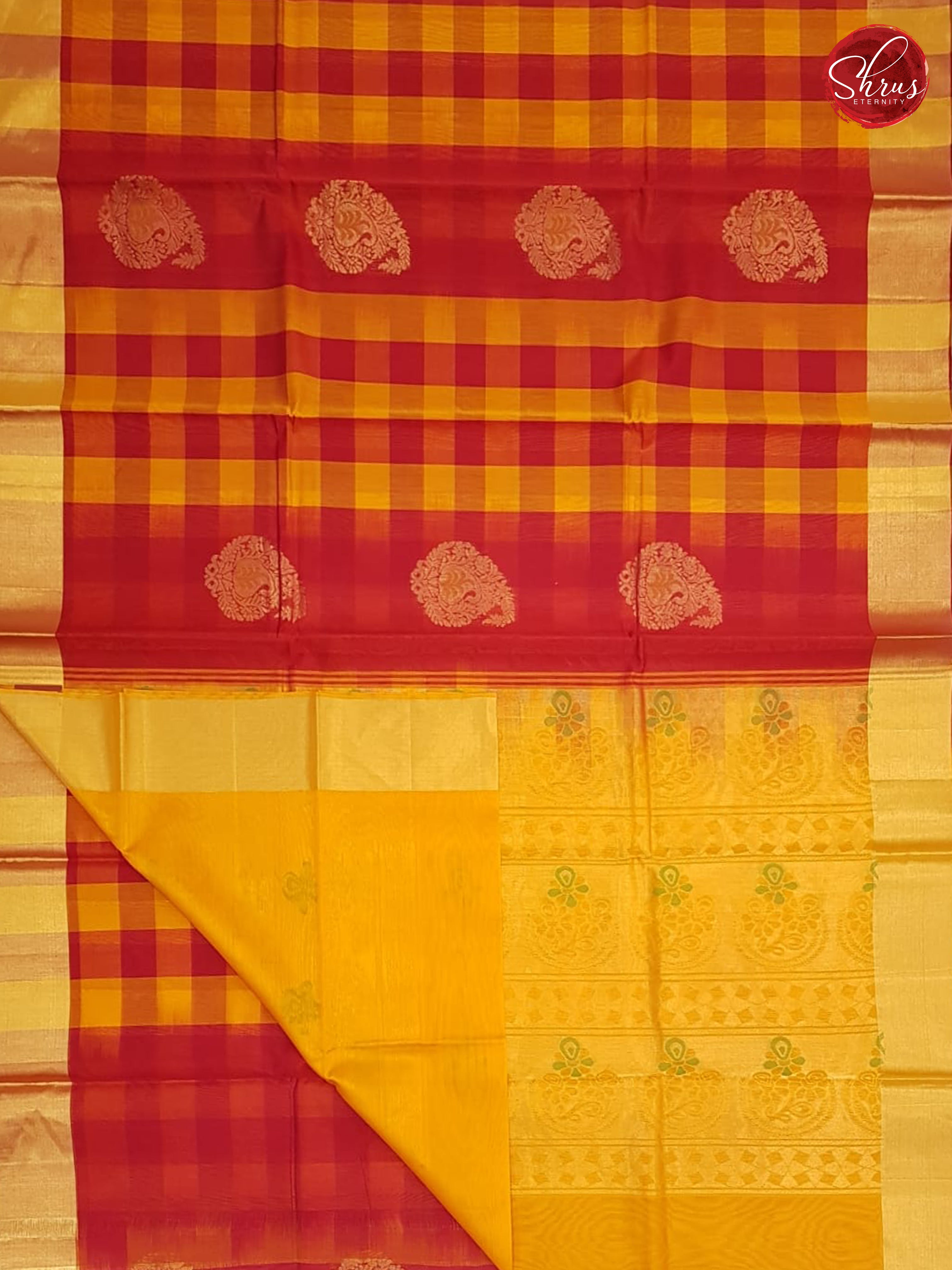 Red & Yellow - Silk Cotton - Shop on ShrusEternity.com
