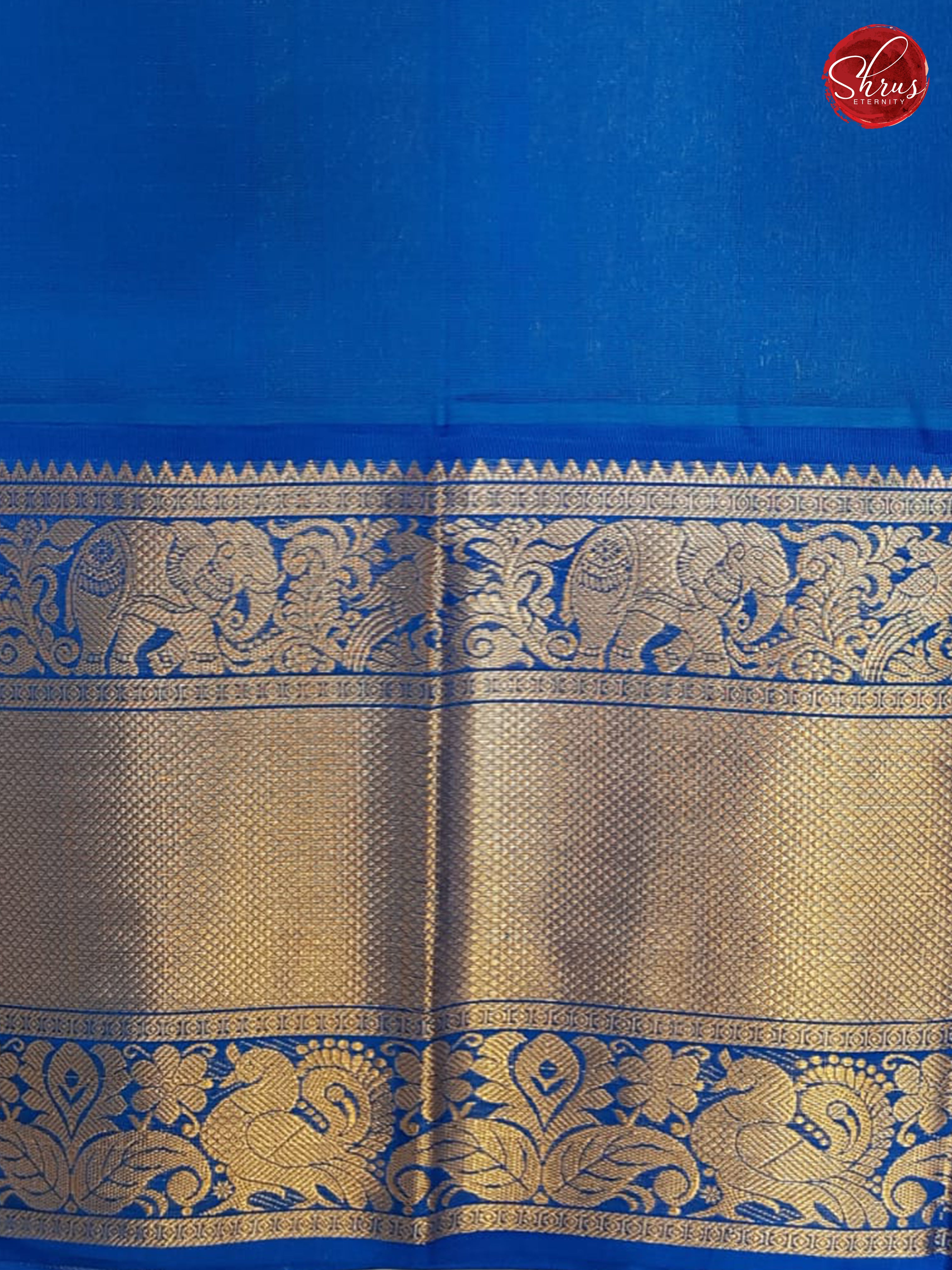 Maroon & blue - Silk Cotton - Shop on ShrusEternity.com